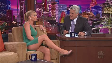 Naked Jaime Pressly In The Tonight Show With Jay Leno