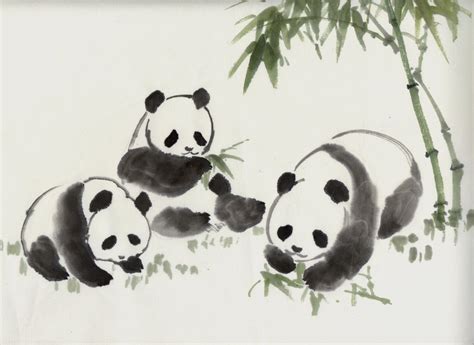 Пин от пользователя Francine Bush на доске Pandas Рисунок панды