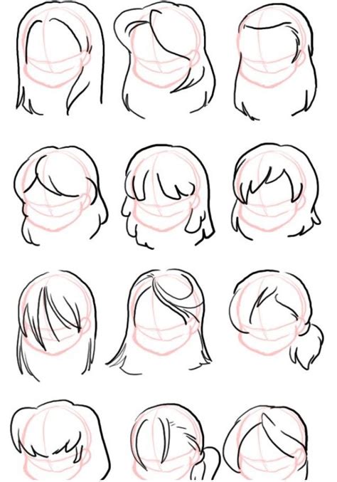 Pin By Dietrich On Reference Easy Hair Drawings Cartoon Hair How To