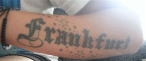 Die fans von eintracht frankfurt. Tattoo Rhein-Main: Eintracht, Kickers, Lilien, Skyline ...