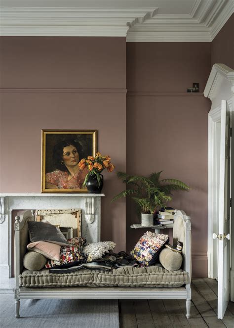 New Farrow And Ball Paint Colors September Pink Living Room