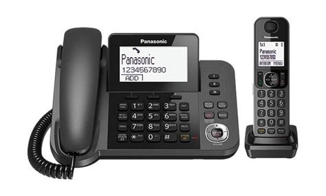 Panasonic Expandable Cordless Phone With Talking Caller Id Xcite Kuwat