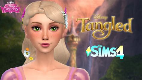 Rapunzel Tangled Cc Links The Sims 4 Create A Sim Youtube