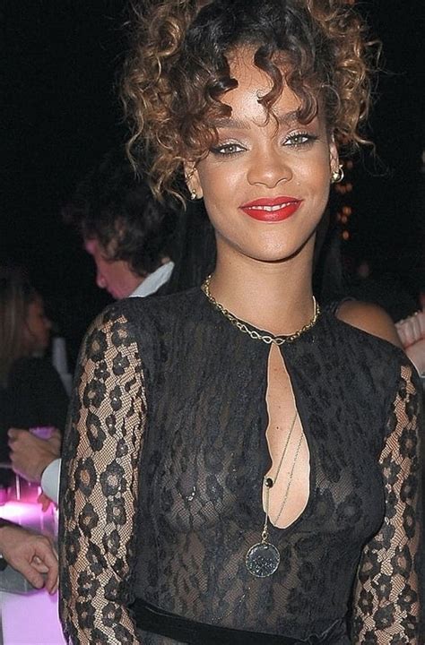 Rihanna 2012 Nipple Ring Pic