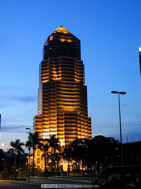 I interviewed at public bank (kuala lumpur (malaysia)) in july 2020. Photo of Public bank skyscraper at night. Kuala Lumpur ...