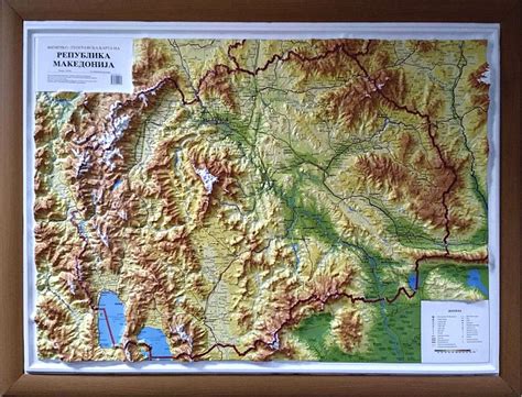 Karta Na Makedonija Geografska Macedonia In Maps A Link Atlas Rasa Lama