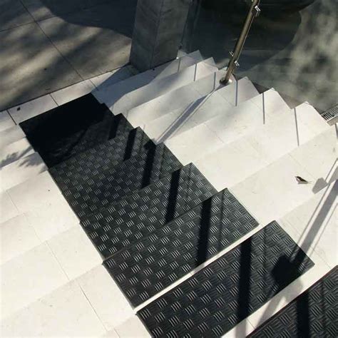 ··· non slip carpet stair treads, rug non skid runner for grip and beauty. "Diamond-Grip" Rubber Stair Tread