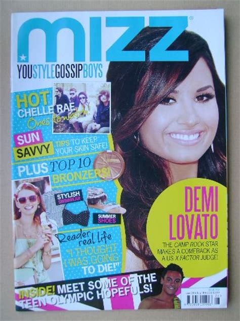 Mizz Magazine Demi Lovato Cover 28 June 18 July 2012