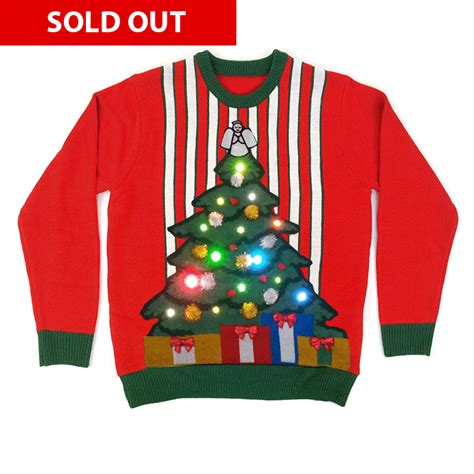 Non è natale senza christmas jumper day! The Night Before - Light Up Christmas Jumper / Cheesy ...