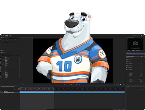 Sport Bear Character Animator Puppet Graphicmama