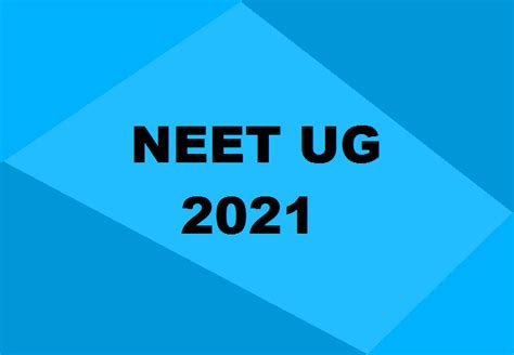Neet 2021 syllabus by nta: Neet 2021 Form Date - Class Xii Passed One Year All India ...
