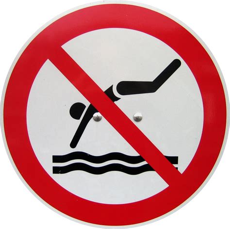 No Swimming Sign Free Photo Download Freeimages