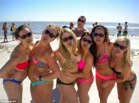 Photograph Of Six Bikini Clad Friends On A Beach Goes Viral For A Very