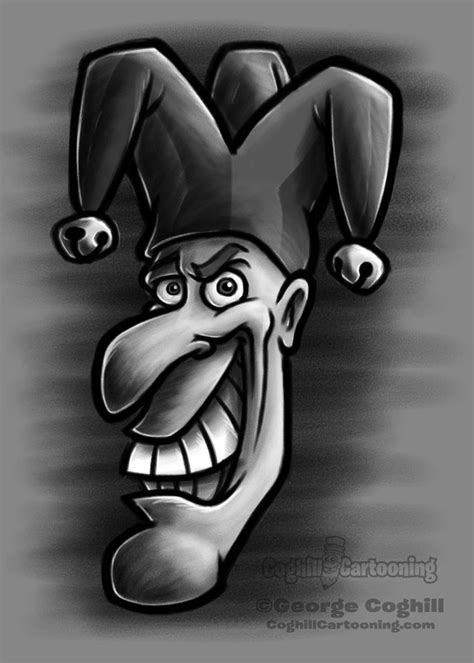 Jester Head Cartoon Character Sketch Coghill Cartooning Cartoon Logos And Illustration Blog