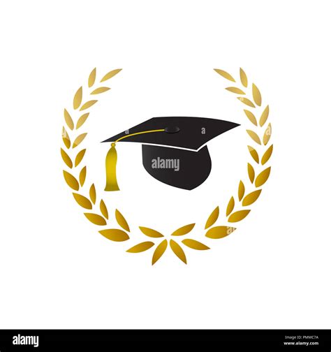símbolo graduado graduate certificate ilustración aislada sobre un fondo blanco fotografía de