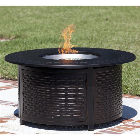 Fire Sense Bellante Propane Fire Pit Table And Reviews Wayfair