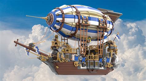 Lego Ideas Steampunk Airship