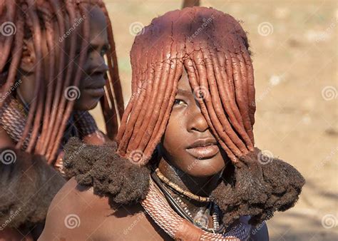 Himba Portraits Editorial Stock Image Image Of Design 155521289