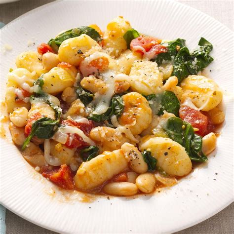 Gnocchi With White Beans Recipe How To Make It Taste Of Home