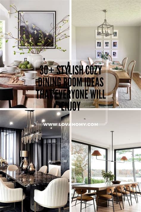 30 Stylish Cozy Dining Room Ideas That Everyone Will Enjoy Dining