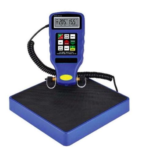 Programmable Refrigerant Charging Scale 100kg Air Conditioner Fridge