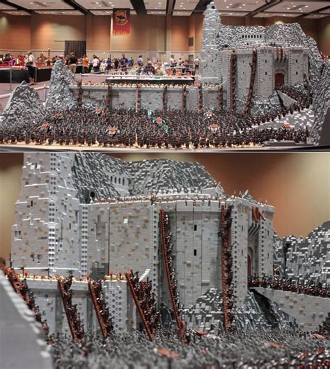 Lord Of The Rings Lego Helms Deep Incredible Lord Of The Rings Helms