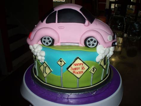 10 Car For 16th Birthday Cakes Photo Girls 16th Birthday Car Cake