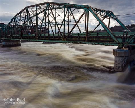 Bridge Over Raging River Topsham Maine 80805 Fueled By Flickr