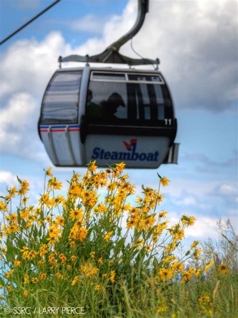 A Perfect Summer Day To Ride The Gondola In Steamboat Springs Colorado