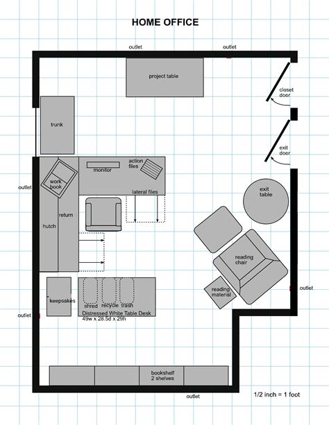 Home Office Layout Ideas Floor Plan The Office Floor Plans And Office