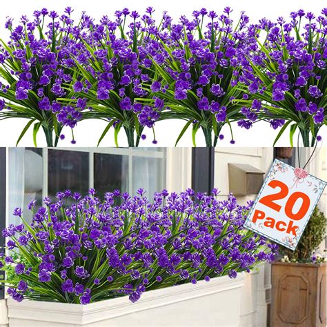 Faux Flowers Bulk Outdoor Artificial Flowers Fake Outdoor Uv