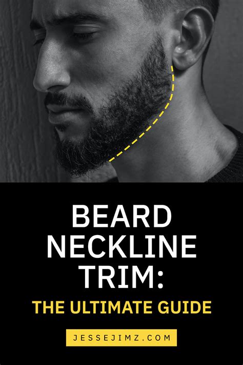 Beard Neckline Trim The Ultimate Guide Beard Neckline Beard Tips Beard Trimming Guide