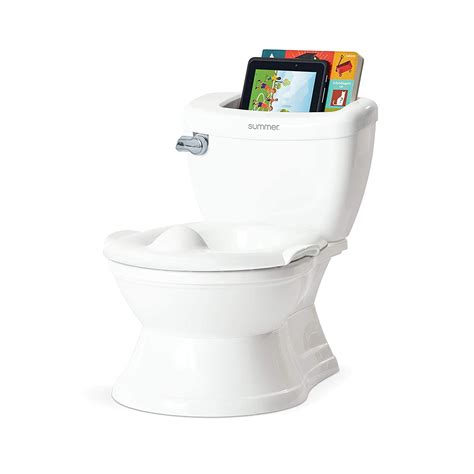 Summer My Size Potty With Transition Ring And Storage White Realistic