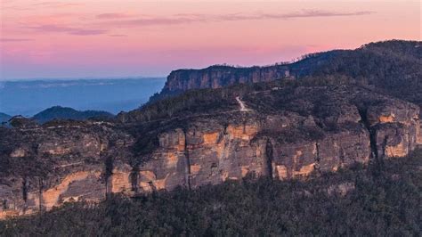 Wallpaper Canyon Rocks Trees Forest Sunset Hd Picture Image