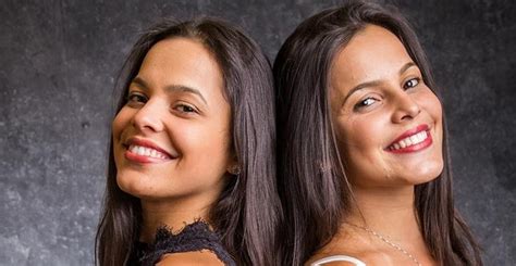 Mayla compartilha foto da infância ao lado de Emilly e manda recado Estamos muito felizes