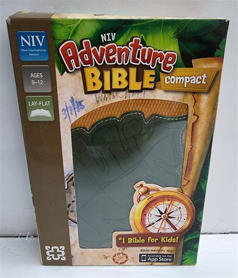 Niv New Adventure Bible Compact 2011 Leaf Zonderkidz Childrens Bible
