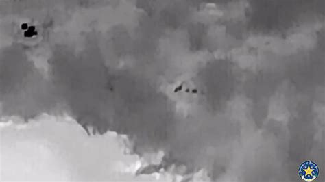 Drone Video Shows Mexican Drug Cartels Throwing Explosives Along Texas