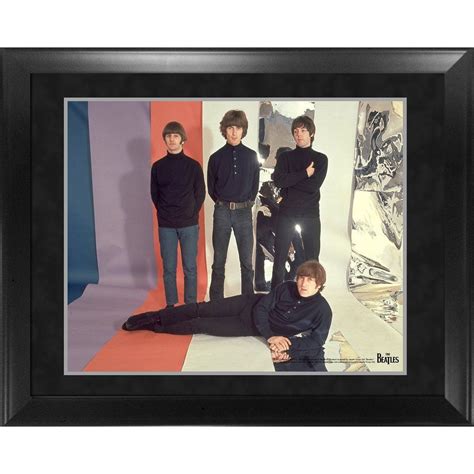 The Beatles Through The Years 1965 Group Pose Framed 16x20 Photo