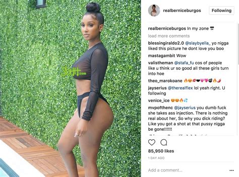 Bernice Burgos Blows Minds Away Again T I S Rumored Bae Blesses W See Through Top Pics