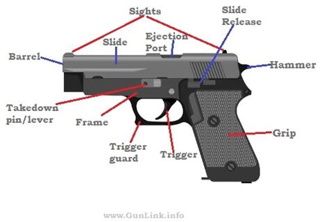 Parts Of A Handgun Diagram Wiring Diagram Database