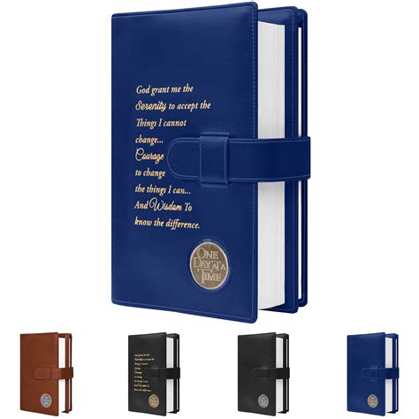 Buy Genuine Leather Double Aa Big Book Cover And 12 Steps And 12 Traditions