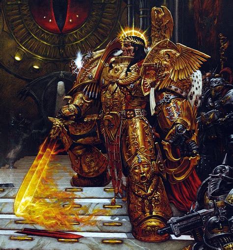 Horus Heresy Characters Master Of Mankind The God Emperor Of Mankind 1