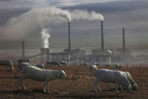 Holingol City Inner Mongolia China In Absence Of Animals Due To