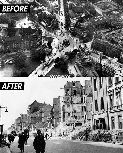15 Before And After Photographs Of Historical Sites Destroyed By War