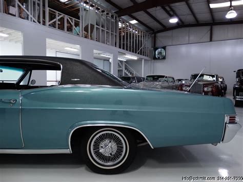 1966 Chevrolet Caprice 2 Door Custom Coupe 396 Factory Marina Blue