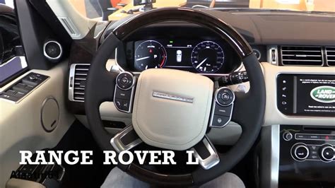 2017 Land Rover Range Rover L Interior Review Youtube