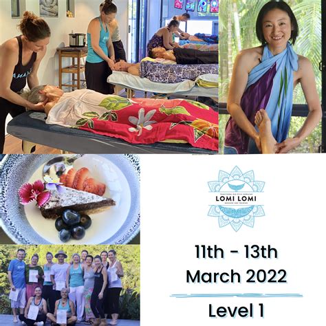 Lomilomi Lomi Lomi Massage Training Level 1