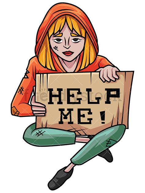 4,916 likes · 16 talking about this. Homeless Woman In Need Of Help Vector Cartoon Clipart ...