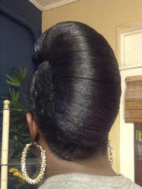 50 New French Roll Hairstyle Black Hair Be36367 French Twist Hair