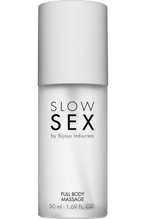 Bijoux Indiscrets Lubrifiant De Massage Slow Sex Blissim
